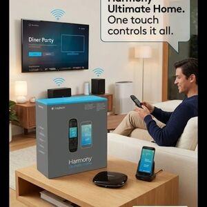 Logitech Harmony Ultimate Home Remote in Black